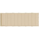  Jastuk za ležaljku bež 180x60x4 cm od tkanine Oxford | shoptok.hr