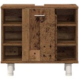  4-dijelni set kupaonskog namještaja od starog drveta | shoptok.hr