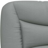  Okvir kreveta s LED svjetlima svjetlosivi 80x200 cm od tkanine | shoptok.hr
