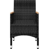  9-dijelni vrtni blagovaonski set crni | shoptok.hr