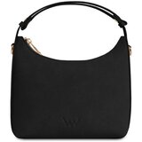 Vuch Ručna torba Nera Suede Black, 17 x 23 cm | shoptok.hr