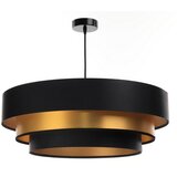  Luster na sajli TRINITI 1xE27/60W/230V crna/zlatna | Eponuda.com