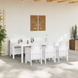  Vrtni set za objed 7 pcs Bijela Polipropilen | Eponuda.com
