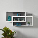Modern Living Stenski Regal Dream, Bela, Temno Siva | Shoptok.si