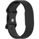 INF Zamenljiva silikonska zapestnica za Fitbit Air, 27cm x 1.9cm Black, (5000369069) | Shoptok.si