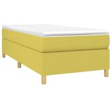  Za krevet s oprugama zeleni 80 x 200 cm od tkanine | shoptok.hr