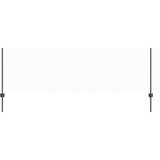 vidaXL Stebri ograje 11 kosov U-kanal sivi 80 cm jeklo, Šesterokotna ograja siva 0.8x50 m jeklo | Shoptok.si