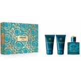 Versace Eros Poklon Set za Muškarce (EDT 50ml + Gel za Tuširanje 50ml + Balzam nakon Brijanja 50ml) Cijene