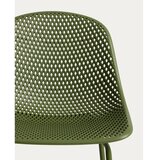 Kave Home Zelena metalna/plastična vrtna barska stolica Quinby – | shoptok.hr
