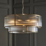  Endon 119456 - Luster na lancu RIDGETON 8xE14/7W/230V mat hrom | Eponuda.com