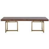 Premier Housewares Smeđi okrugli stolić za kavu 60x120 cm Brando – Cijene