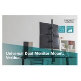 Digitus retail nosač za monitor DA-90438 1 Zaslon(i) 5,1 cm (2") - 304,8 cm (120") crna proširivi, vrtljivi nosač, podesiv po v | Eponuda.ba