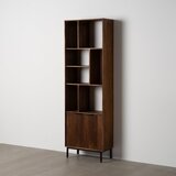 Ixia Smeđa biblioteka od masivnog manga 60x190x30 cm Sagara – | shoptok.hr