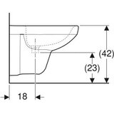 Geberit BIDE SELNOVA COMPACT (KRATKI) MODEL KVADRATNI KONZOLNI 500.272.01.7 GEBERIT | ePonuda.com