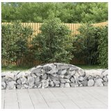  Obokane gabion košare 8 kosa 300x50x40/60 cm pocinkano železo | Shoptok.si