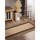Hanse Home Črn/v naravni barvi ročno tkan tekač iz jute 70x200 cm Jutta – | Shoptok.si