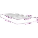 vidaXL Okvir za krevet boja hrasta 120 x 200 cm konstruirano drvo | shoptok.hr