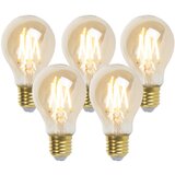 LUEDD Set 5 E27 zatemnjenih LED sijalk goldline 5W 380 lm 2200K Cene
