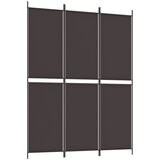  pregrada s 3 panela smeđa 150x200 cm od tkanine | shoptok.hr