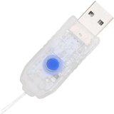 vidaXL Venec z LED lučmi večbarvno 90 cm Akril | Shoptok.si