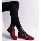 Gemre Red patent ballet flats with strap Marseille | shoptok.hr