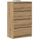 vidaXL Bivak Artisan hrast 60x35x98,5 cm inženirski les | Shoptok.si