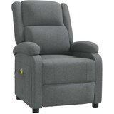 Maison Chic Masažni stol - Relax naslanjač temno sivo blago, (22134357) | Shoptok.si