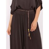 Och Bella Trousers-TW-SP-BI-81733.14-dark brown | shoptok.hr