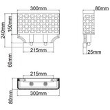 Open design OR84597 - zidna svetiljka verno 2xE14/12W/230V sjajni hrom | Eponuda.com