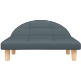  Krevet za pse tamnosivi 70x52x30 cm od tkanine | shoptok.hr