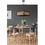 Opviq kumsal kare 4 Lü siyah rattan avize rattanblack chandelier | ePonuda.com