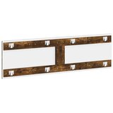  Uzglavlje montirano na zid ZWOLLE Dimljeni hrast - Dimljeni hrast 180 cm | shoptok.hr