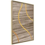  Poster - Golden Stripes 20x30 Cijene