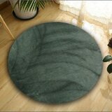  oval plush - dark grey dark grey carpet (100 cm) Cene