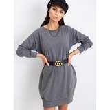 BASIC Feel Good Dress-RV-TU-5184.93P-dark gray | Shoptok.si
