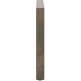  Noge za blagovaonski stol Prirodni čelik 2 kom 90 x (72-73) cm Čelik | shoptok.hr