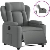 Maison Chic Električni naslanjač - Relax naslanjač temno sivo blago, (22062143) Cene