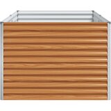  Povišena gredica - Vrtna gredica 195 x 100 x 68 cm Cinkani čelik | shoptok.hr