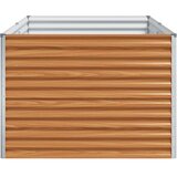  Vrtna visoka greda 195 x 100 x 68 cm Cinkana jeklena, (5000287690) Slike