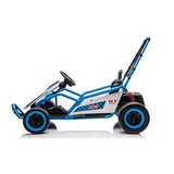 Lean Toys Gokart TORNADO z drift funkcijo – 24V, 2×150 W modra | Shoptok.si