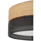  Plafonsko svetlo NICOL 4xE27/15W/230V prečnik 50 cm furnir/crna | Eponuda.com