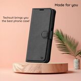 Techsuit Leather Folio preklopna maska za Honor 200 - smeđa | shoptok.hr