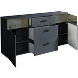 MID.YOU ŠIROKA KOMODA, antracit | Shoptok.si