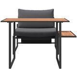  Vanjsko čelično sjedenje 2 pcs Antracit Čelik | Eponuda.com