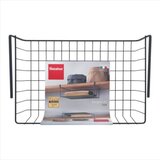 Lemon Planet Korpa za odlaganje ispod police Kanguro40 Lava 40x26x14cm Metaltex 363040 004 Korpa za odlaganje is Cene