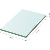  Ploča za police staklo prozirna 20 x 12 cm | shoptok.hr