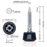 Ersa 0142CDLF16/SB spajkalna konica Velikost konice 1.60 mm Vsebina\, količina\, vsebina količinskih enot na prodajno enoto 1 kos, (20428911) | Shoptok.si