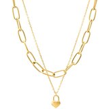 IZMAEL Ogrlica AD-29908 - Zlata | Shoptok.si