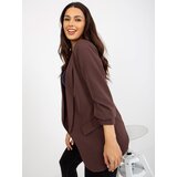 Och Bella Jacket-TW-ZT-BI-22520.14-dark brown Cijene