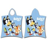 Jerry Fabrics Moder bombažen otroški pončo velikost 3-8 let Bluey Skate – | Shoptok.si